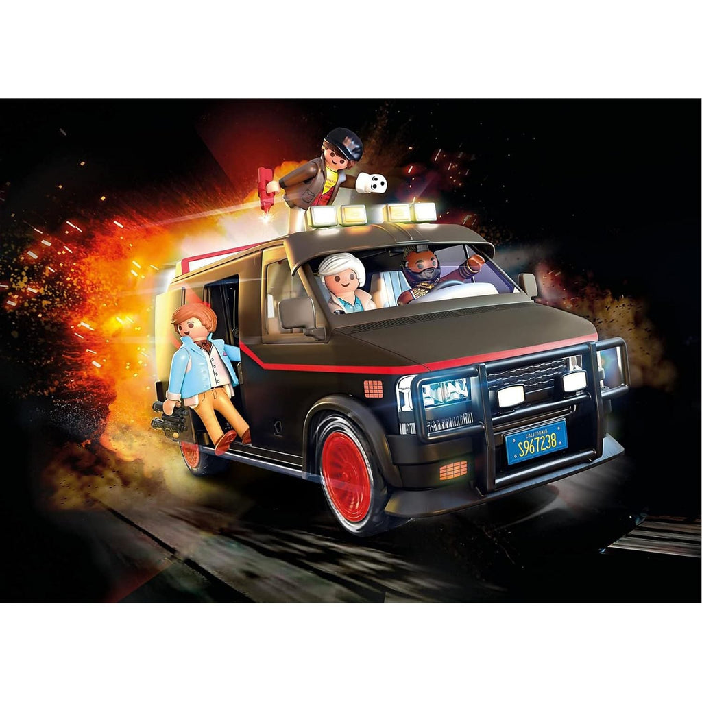 Playmobil 70750 The A Team Van, Iconic Design, Collectors And Children, Multicolour - Totally Awesome Toys