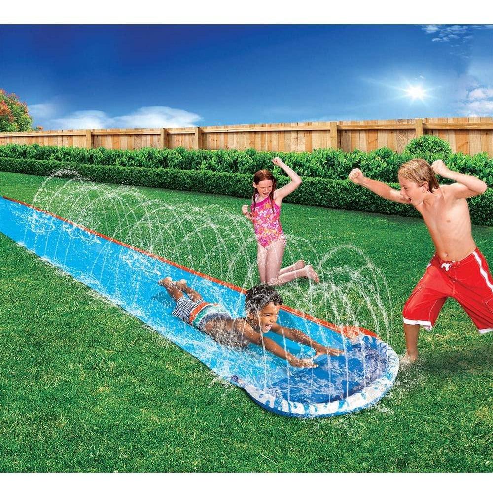 Banzai 16ft Speed Blast Water Slide 488 cm L x 71 cm W - Totally Awesome Toys