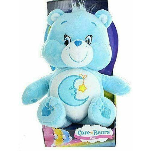 CARE BEARS 12'' Plush Teddy - Bedtime Bear - Totally Awesome Toys