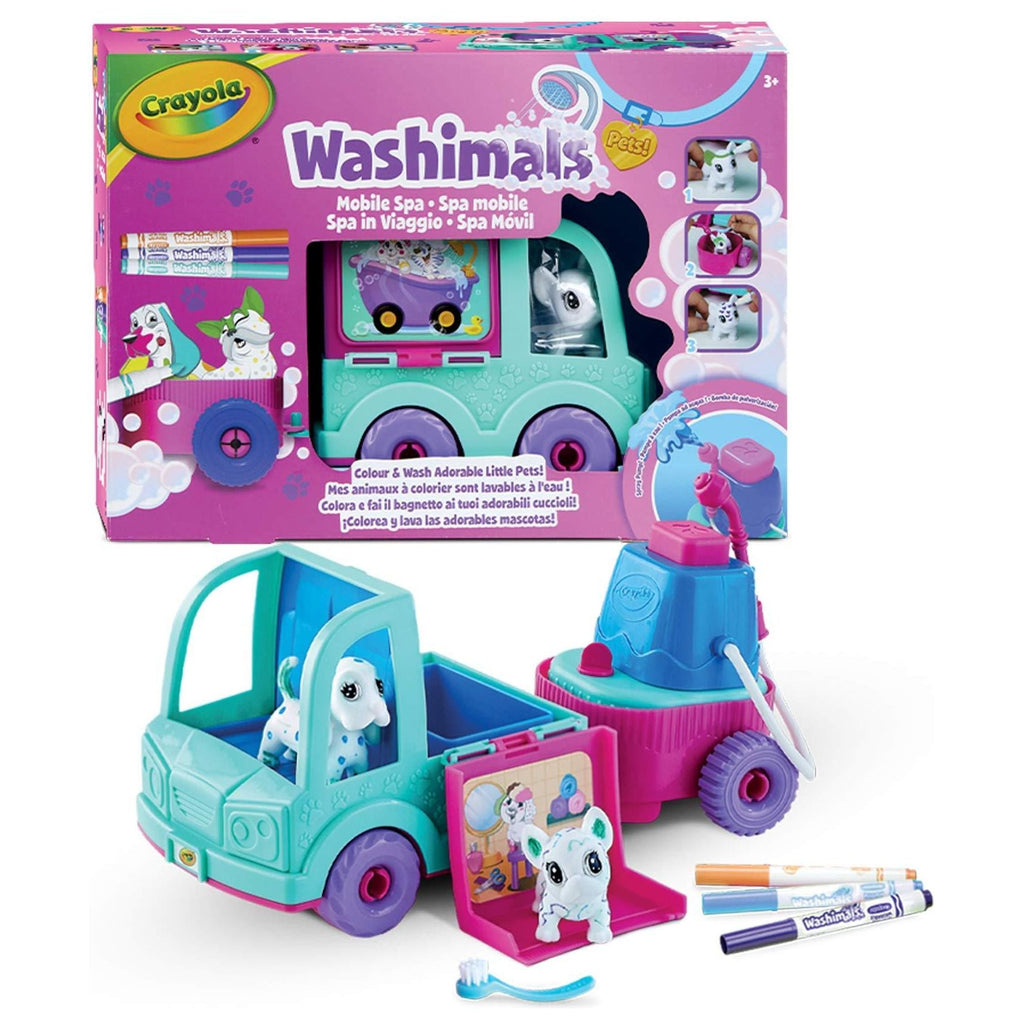 Crayola Washimals Pets Mobile Spa Truck - Totally Awesome Toys