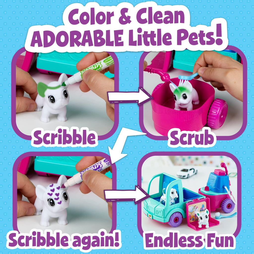 Crayola Washimals Pets Mobile Spa Truck - Totally Awesome Toys