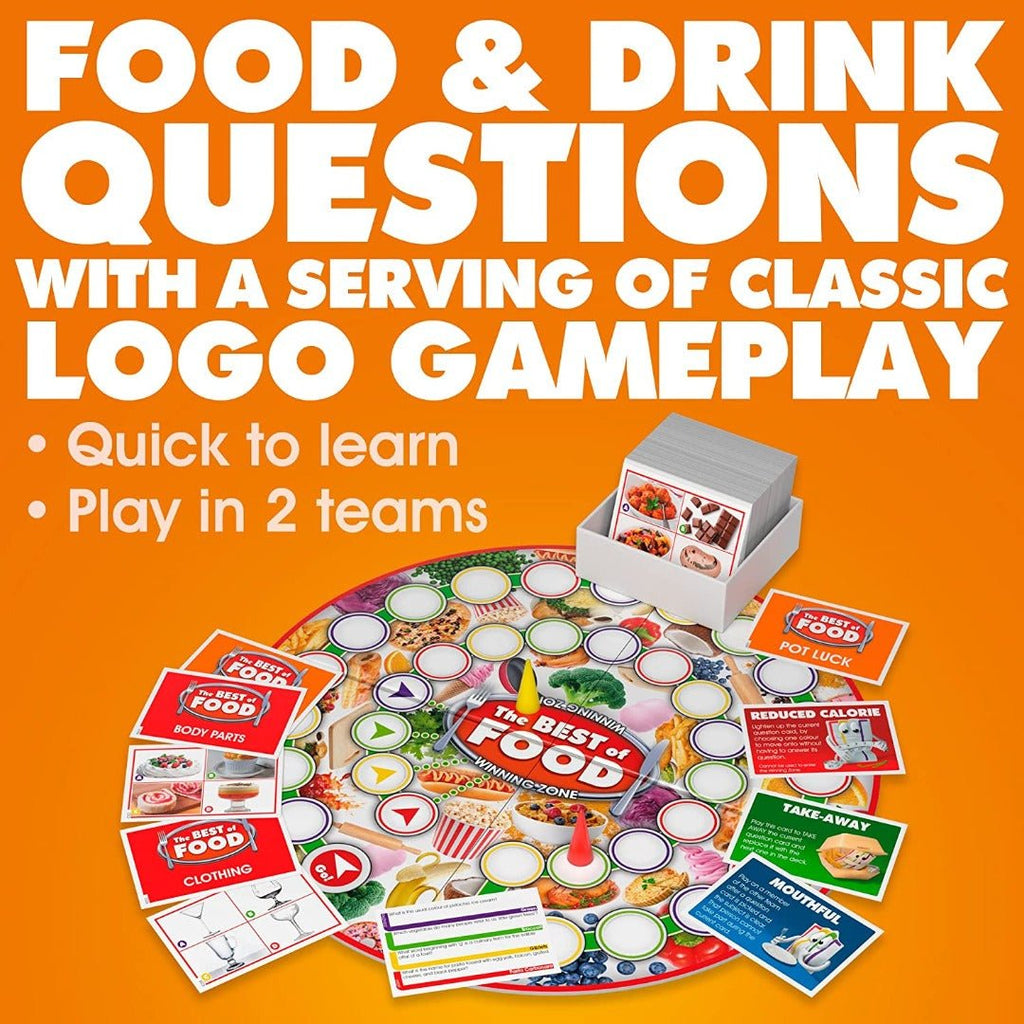 Drumond Park Logo Best of Food Board Game - Totally Awesome Toys