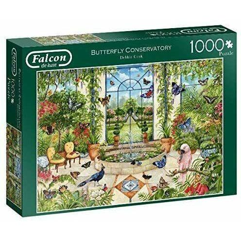 Falcon De Luxe Jigsaw - Butterfly Conservatory - 1000 pieces - Totally Awesome Toys