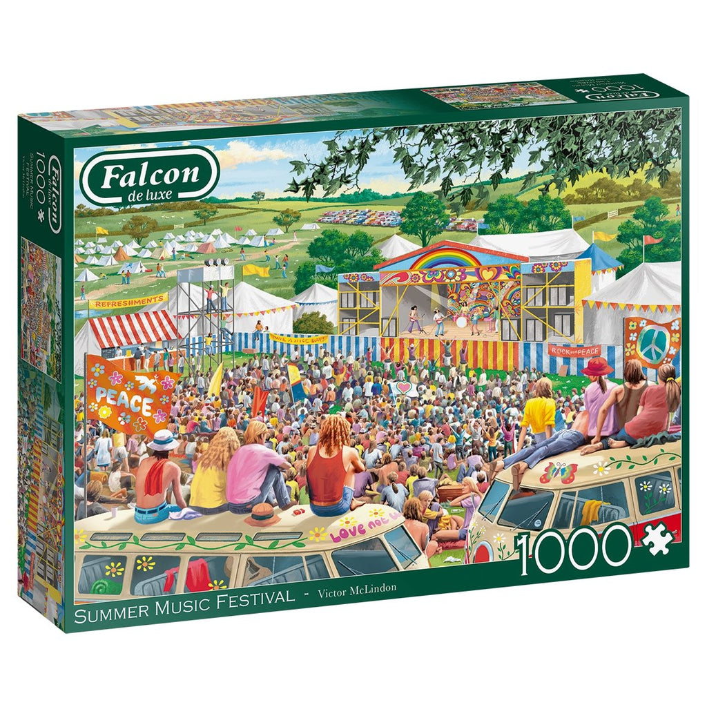 Falcon De Luxe Jigsaw - Summer Music Festival - 1000 pieces - Totally Awesome Toys