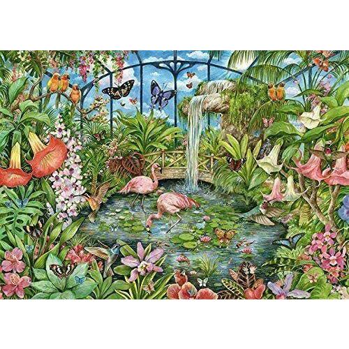 Falcon De Luxe Jigsaw - Tropical Conservatory - 1000 pieces - Totally Awesome Toys