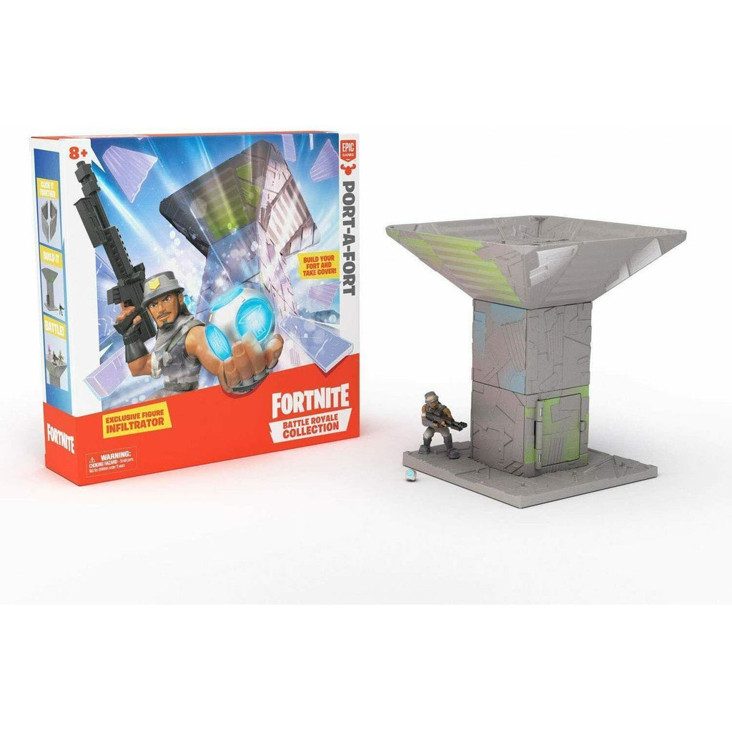 Fortnite Battle Royale Collection Port-A-Fort Play Set 63510 - Totally Awesome Toys