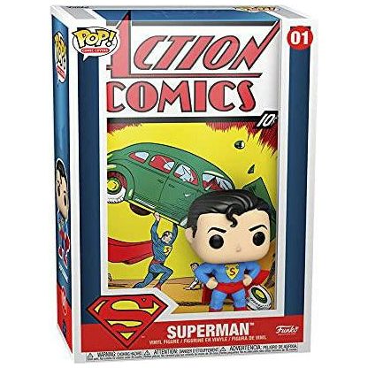 Funko 50468 POP Vinyl Cover: DC-Superman Action Comic - Totally Awesome Toys