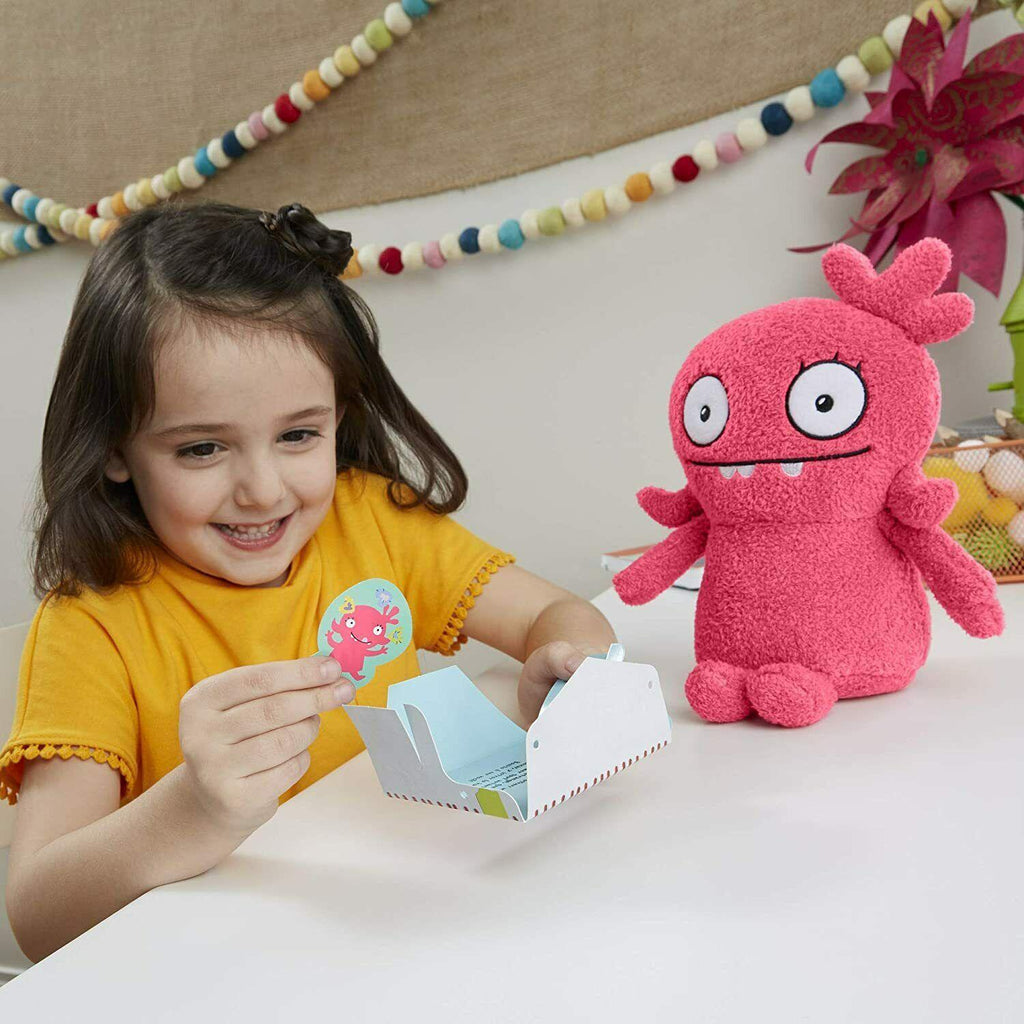 Hasbro UglyDolls ''YOURS TRULY'' MOXY Stuffed Plush Soft Toy 10'' Tall (Pink) - Totally Awesome Toys