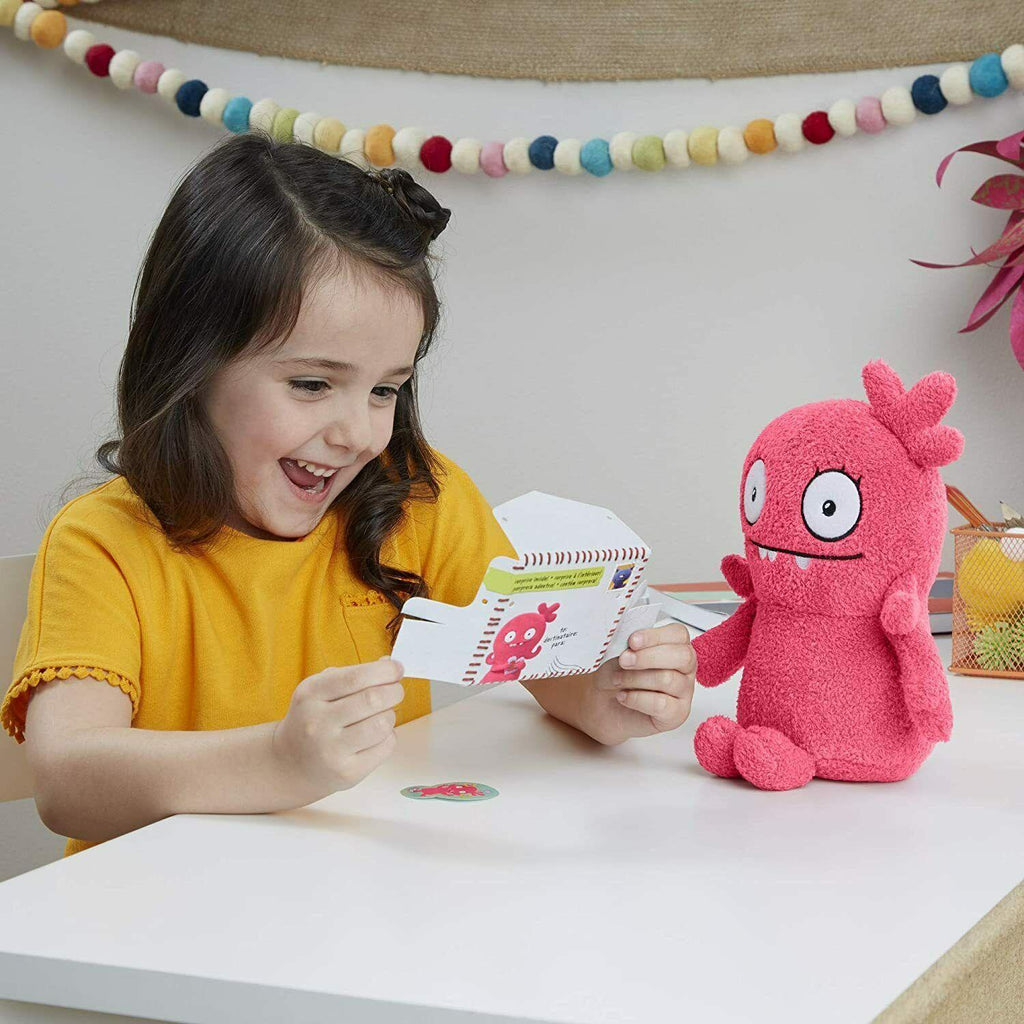 Hasbro UglyDolls ''YOURS TRULY'' MOXY Stuffed Plush Soft Toy 10'' Tall (Pink) - Totally Awesome Toys