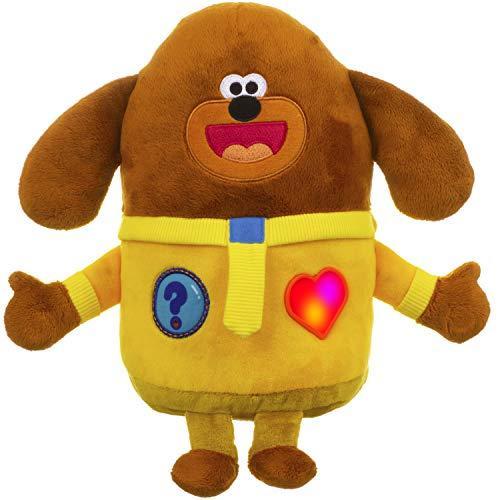 Hey Duggee Interactive Smart Soft Toy | 3 Ways to Play | Voice Activated | Ask Questions: Duggee Woofs! | With TV Show Sounds | Lights Up | Ages 10m - Totally Awesome Toys
