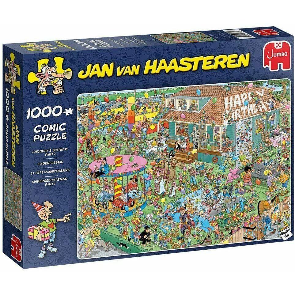 Jan Van Haasteren Childrens Birthday Party 1000 piece Jigsaw Puzzle - Totally Awesome Toys
