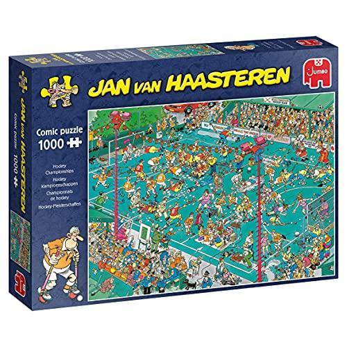 Jumbo 19094 Jan Van Haasteren JVH Hockey Championship 1000 Piece Jigsaw Puzzle - Totally Awesome Toys