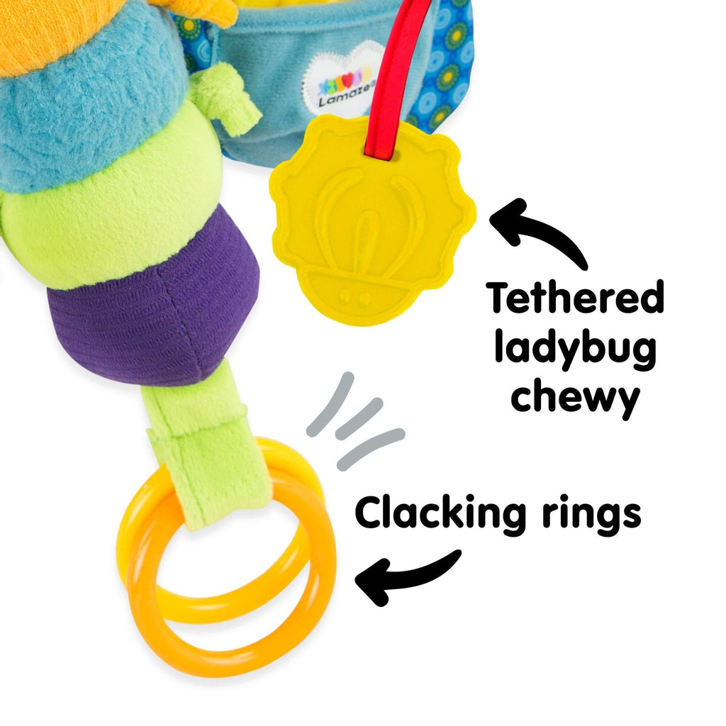 LAMAZE Freddie The Firefly - Clip on Pram and Pushchair Newborn Baby Toy, Sensory Toy for Babies Boys and Girls From 0 - 6 Months - Totally Awesome Toys