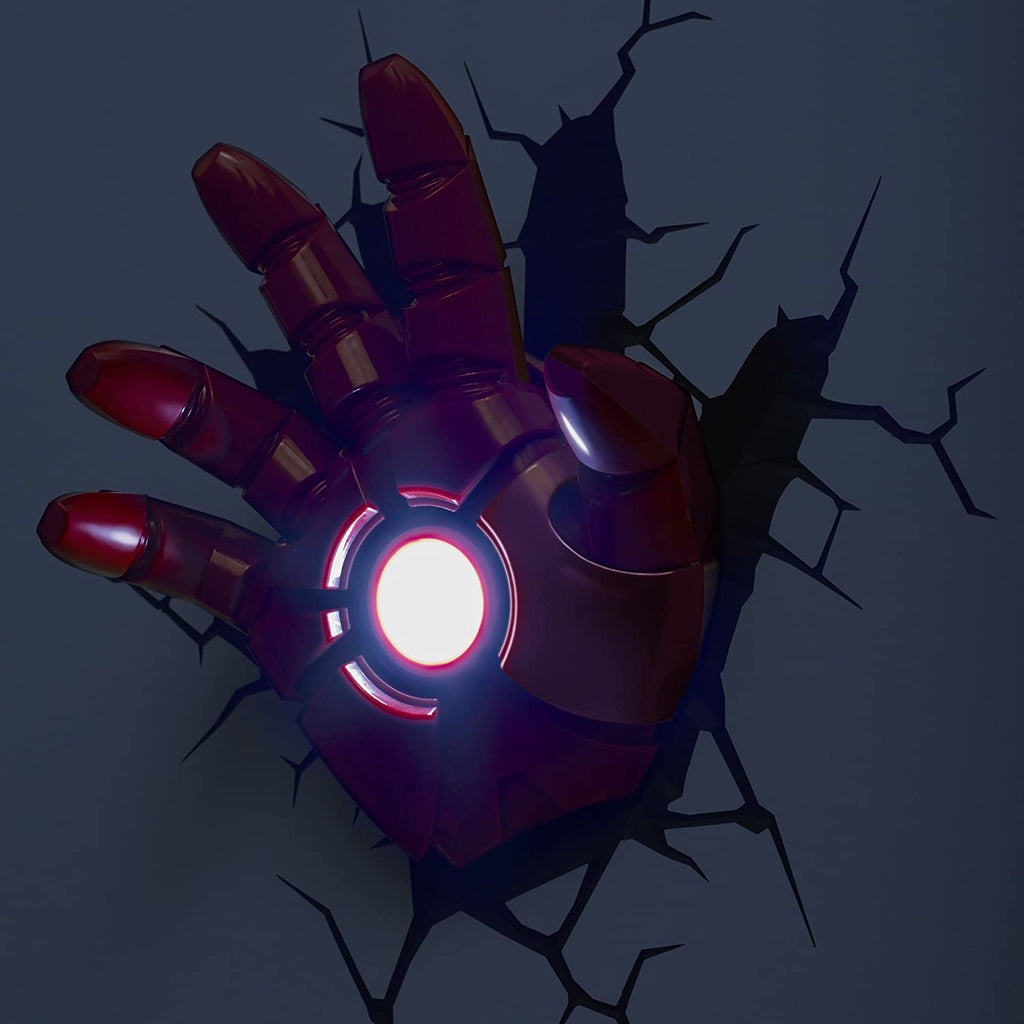 Marvel Iron Man Hand 3D Nightlight - Totally Awesome Toys