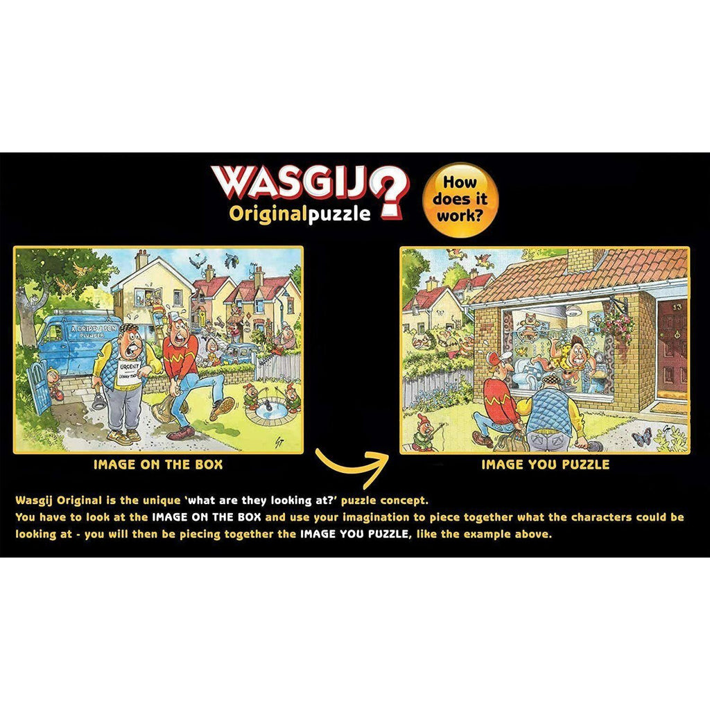 NEW Jumbo Wasgij Original 32 The Big Weigh In 1000 Piece Jigsaw Puzzle 19170 - Totally Awesome Toys