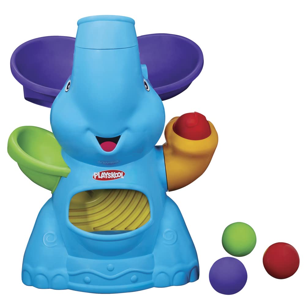 Playskool Elefun Busy Ball Popper Active Toy with 4 Colorful Balls - Totally Awesome Toys