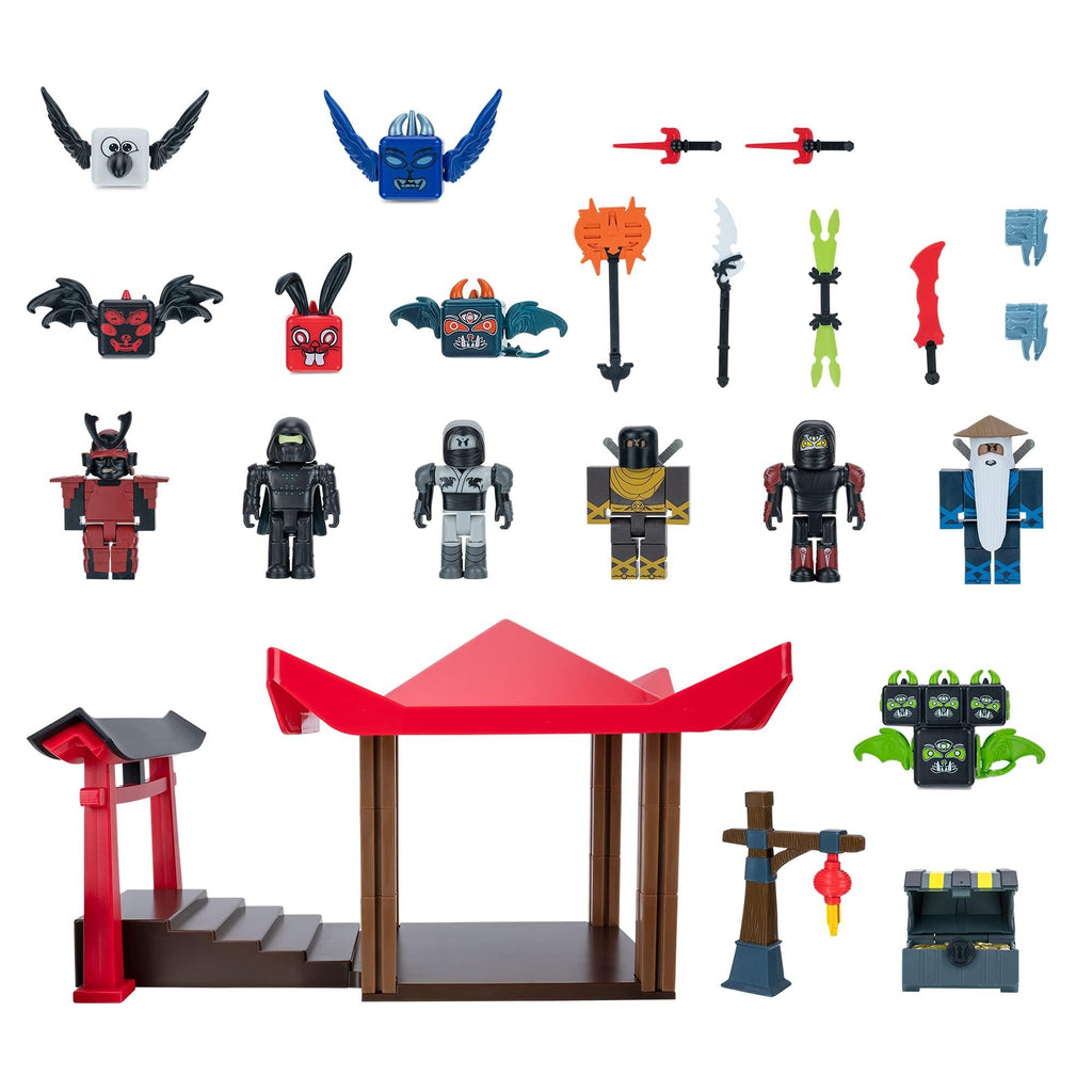 Roblox ROB0497 EA -Deluxe Playset Ninja Legends, Multi - Totally Awesome Toys