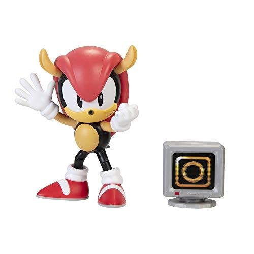 Sonic The Hedgehog 4'' Classic Mighty the Armadillo Action Figure with Ring Box - Totally Awesome Toys