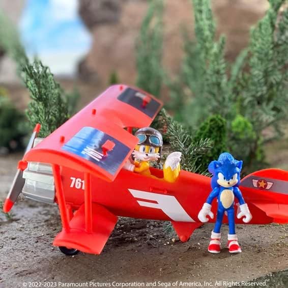 Sonic The Hedgehog The Tornado Playset - Totally Awesome Toys