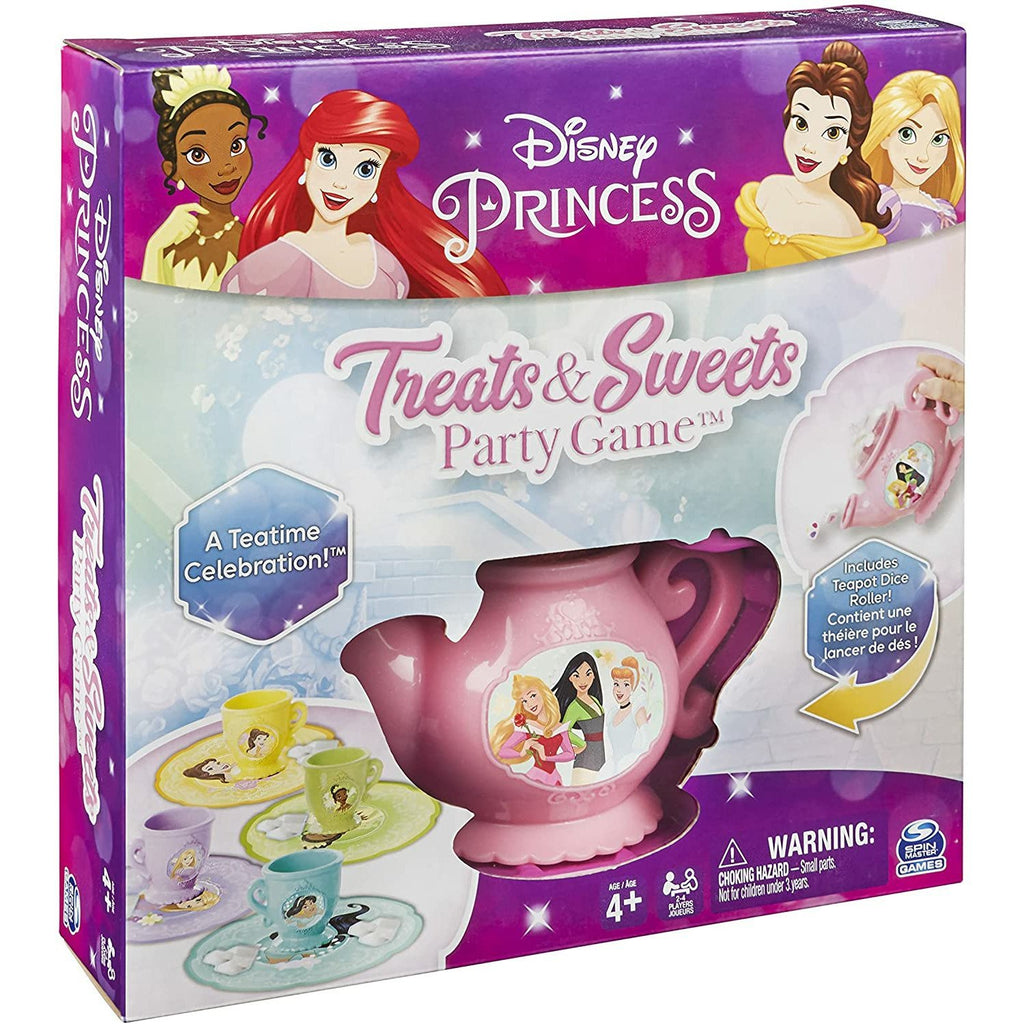 Spin Master Games Disney Princess Treats & Sweets Party Board Game, for Kids and Families Ages 4 and up - Totally Awesome Toys