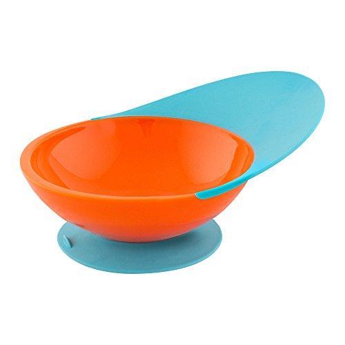 Tomy Boon - Catch Toddler Bowl with Spill Catcher - 9+ Months - Blue / Orange - Totally Awesome Toys