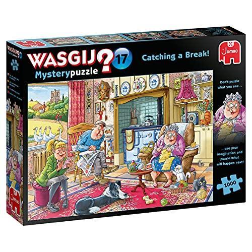 Wasgij 19175 Mystery 17 - Catching a Break - 1000 Piece Jigsaw Puzzle - Totally Awesome Toys